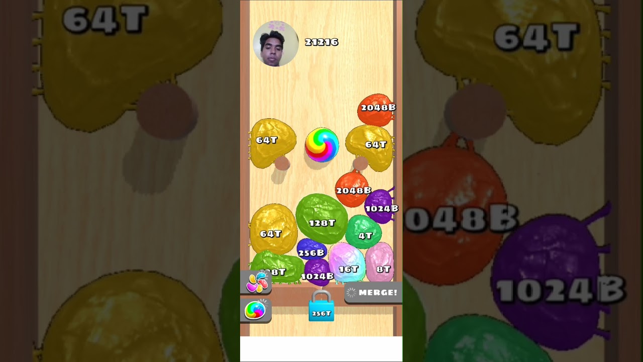 blob Merge 3d hacks gameplay videos #4maxgaming #blobmerge3d #shorts