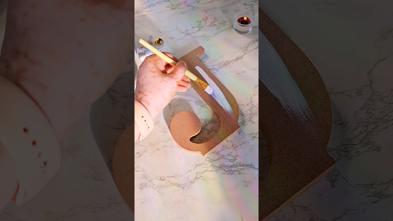 How to Paint on MDF/Wood? #paintingtips #acrylicpainting #acryliconwood #paintingtipsforbeginners