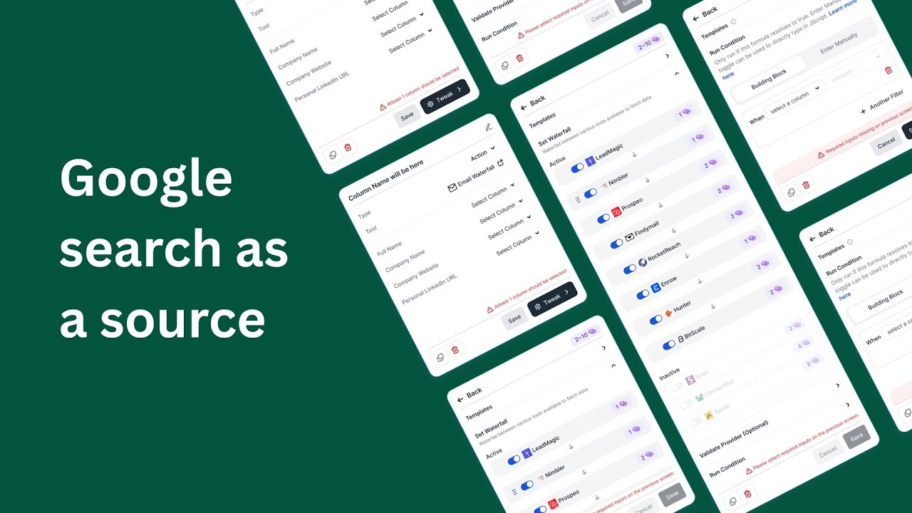 Google search as a source | GTM | List Building