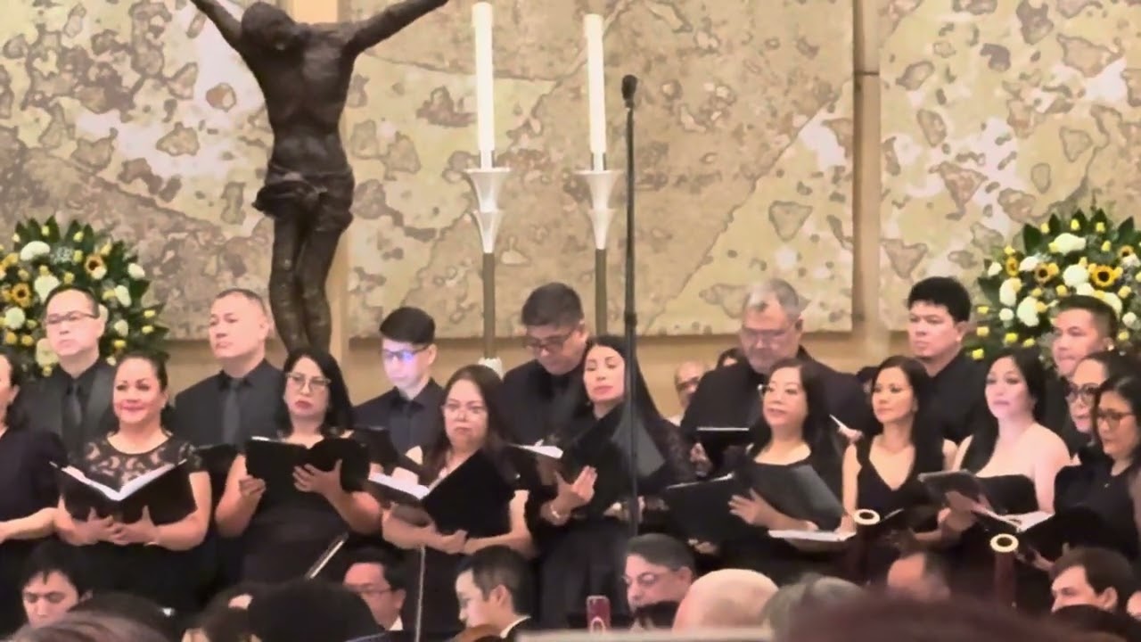A Million Dreams by Sofronio with the UST Singers Alumni International 8/15/25 Los Angeles Cathedral