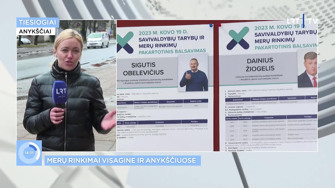 Prasidėjo i&scaron;ankstinis balsavimas merų rinkimuose: gyventojai Anyk&scaron;čiuose ir Visagine balsuoti neskub