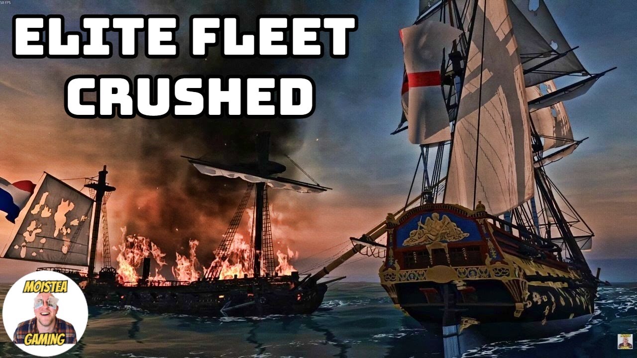 Insane Ship Combat You Must See - Moistea Gaming | Naval Action Multiplayer Gameplay