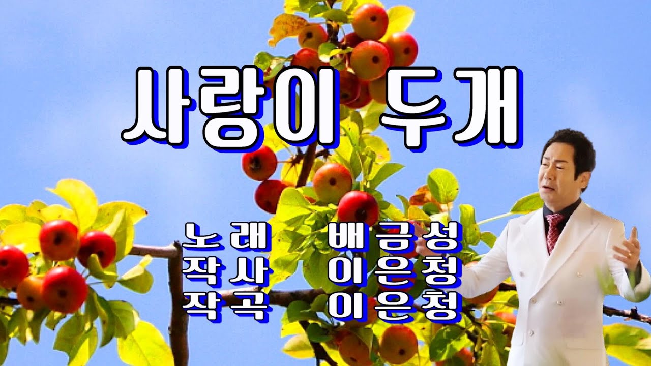 사랑이 두개 / 배금성(가사 첨부)