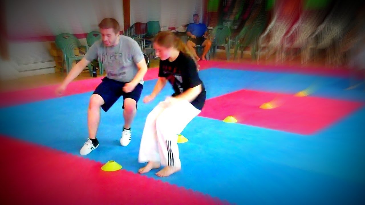 Cone & Hurdle Drills For Taekwondo