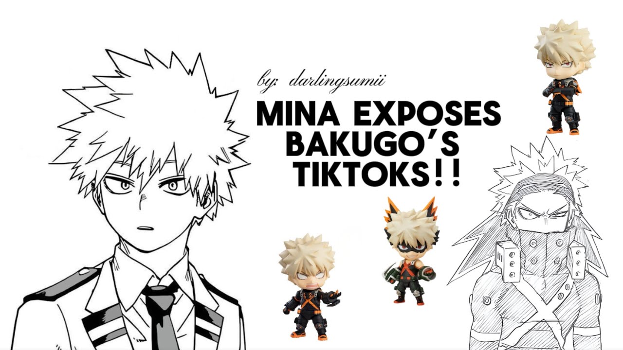 MINA EXPOSES BAKUGO’S TIKTOKS!? || MHA || check description || darlingsumii ||