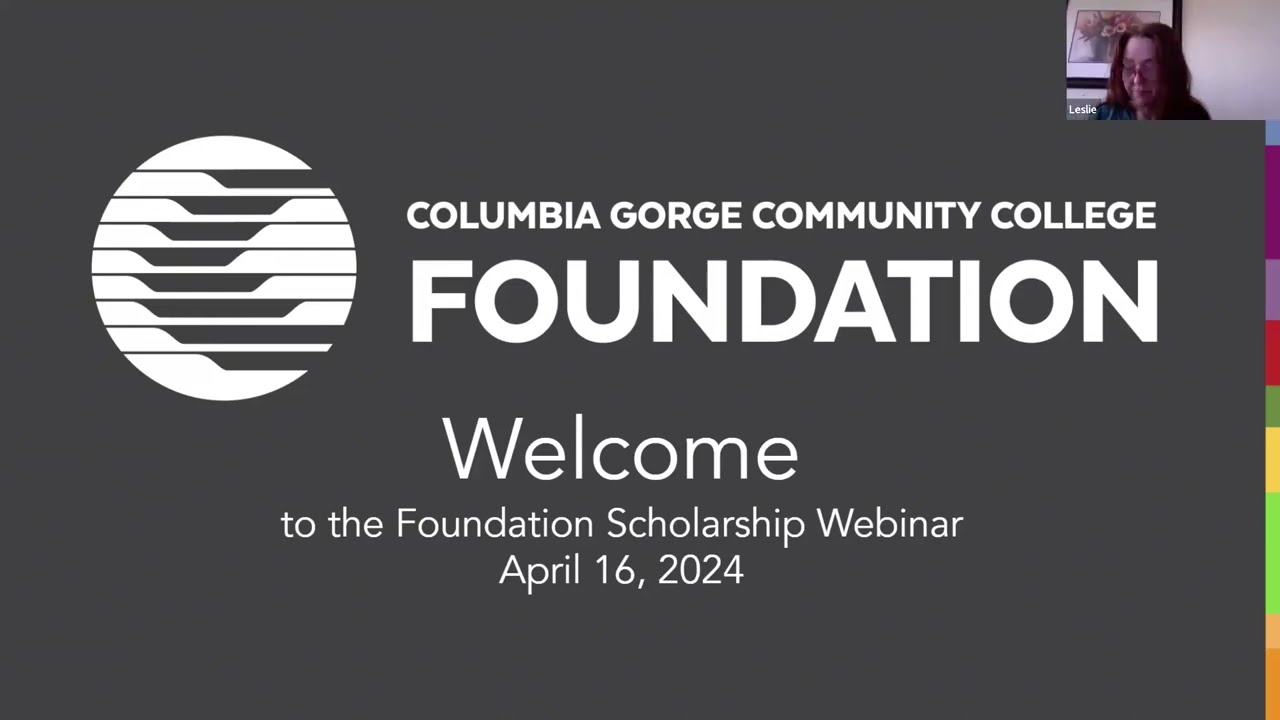 Foundation Scholarship Info Session (Zoom Recording)