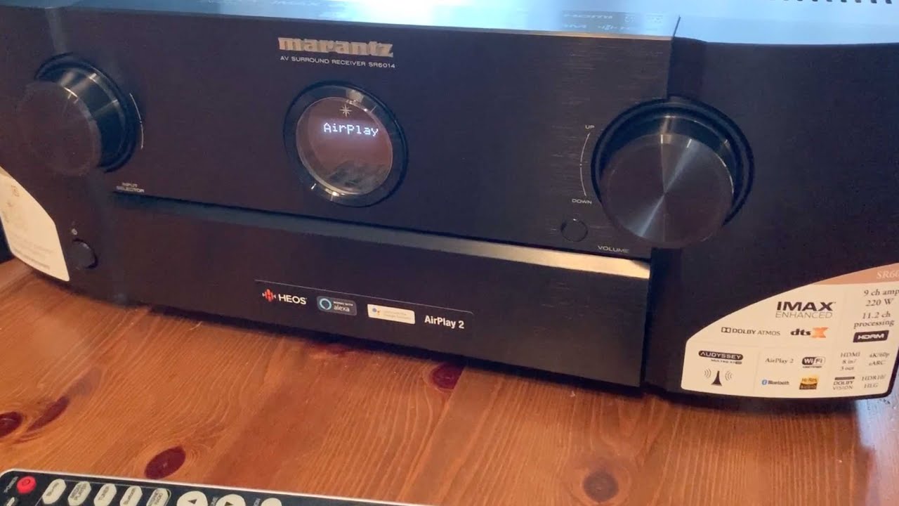 Marantz SR6014 AV surround receiver blogger review