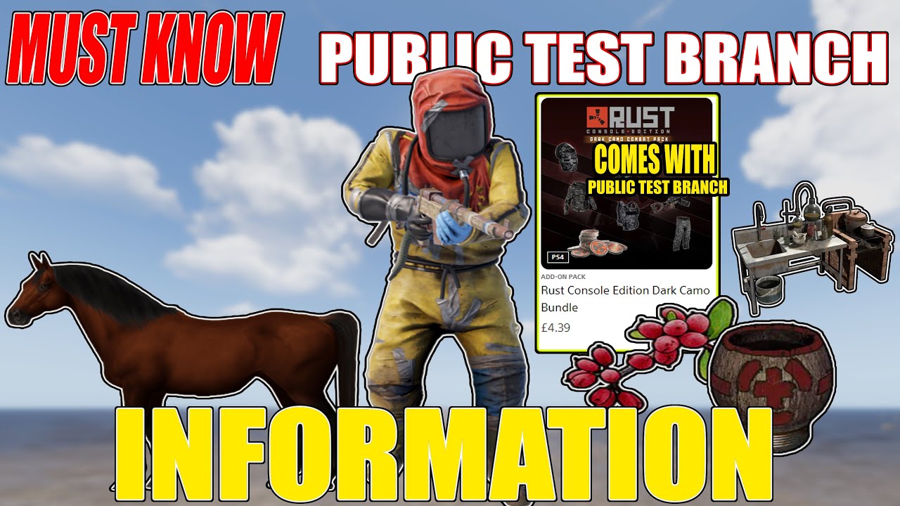 Public Test Branch Everything You Need To Know About P.T.B In Rust Console