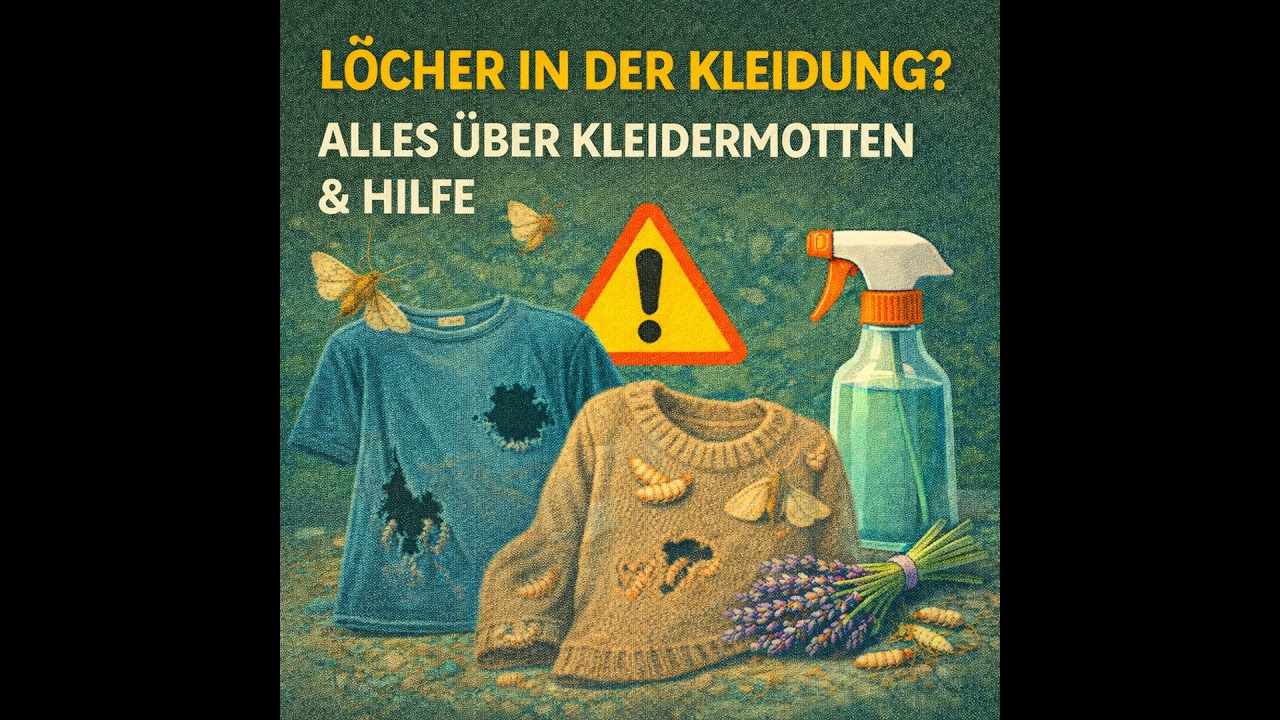 Löcher über Nacht? Das Rätsel der Kleidermotte gelöst