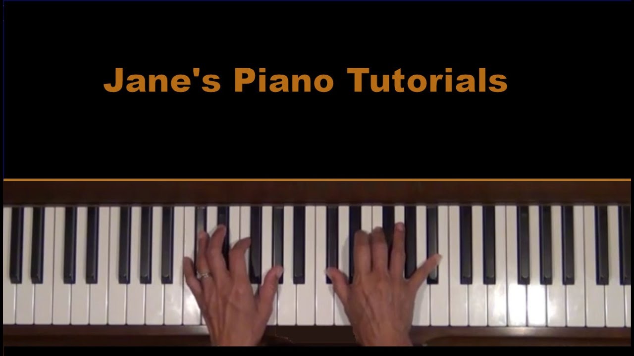 Under Paris Skies Piano Tutorial