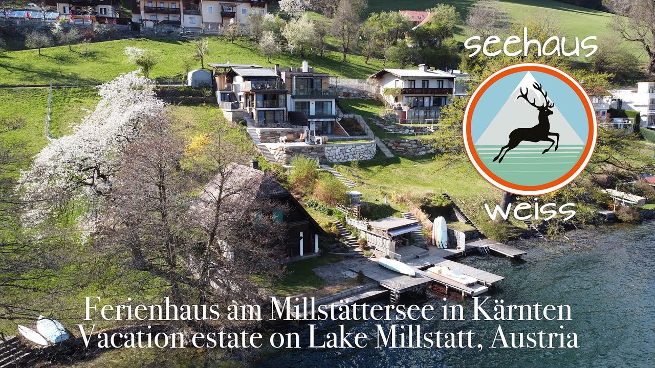 Seehaus Weiss am Millst&auml;tter See in K&auml;rnten, &Ouml;sterreich