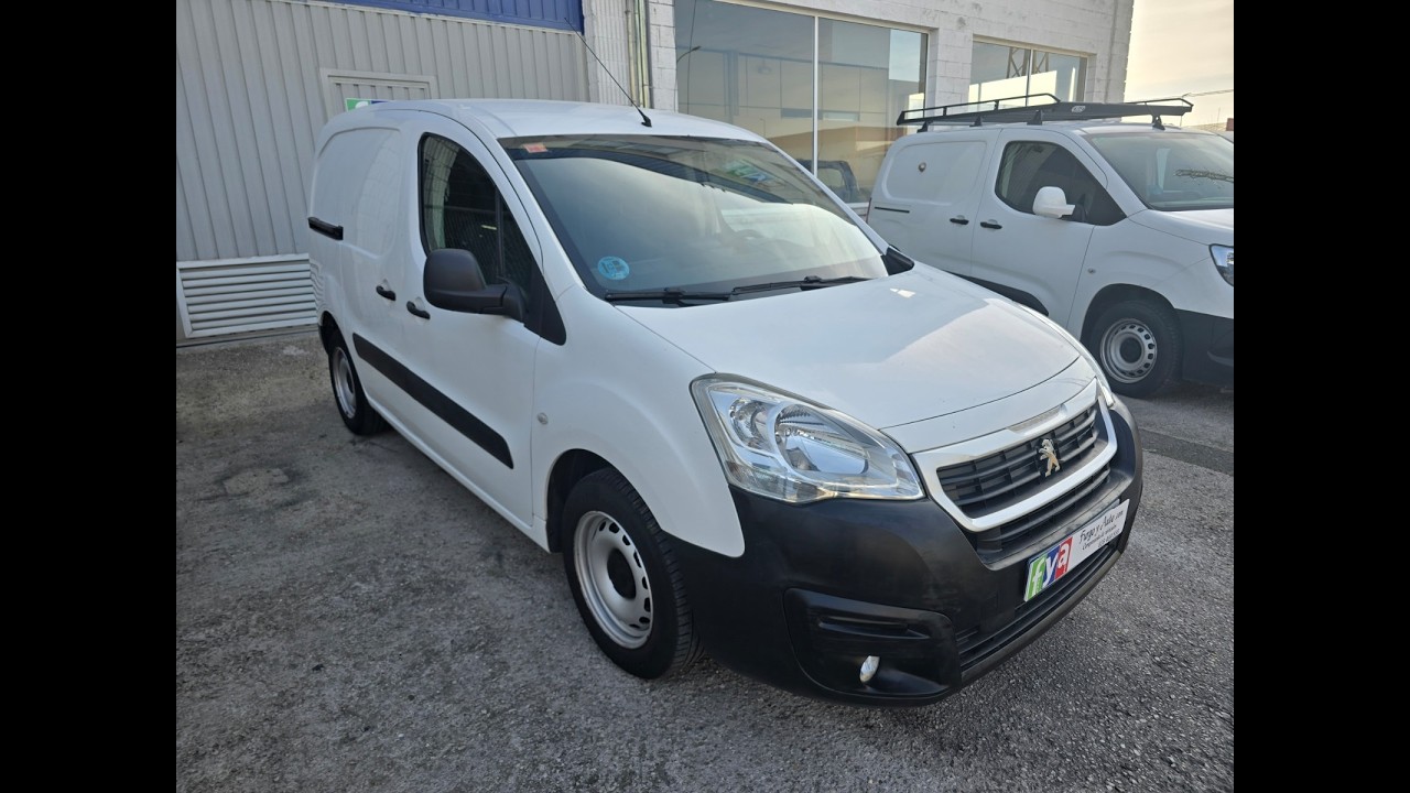 Peugeot Partner 1.6HDI 100cv, 08/2018 137.000km