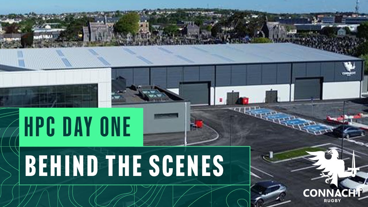First day in the new HPC | Connacht Rugby
