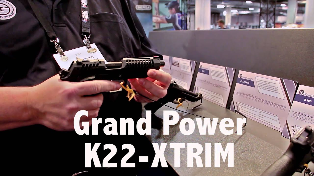 Eagle Imports Inc. Discusses the Grand Power K22S & K22 XTRIM at SHOT Show 2016