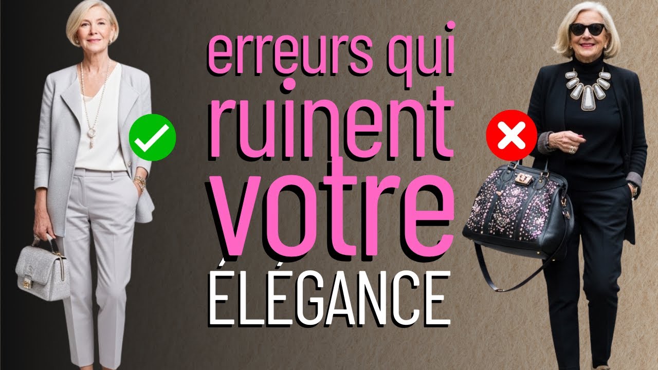 14 pièces à ne plus porter – elles ruinent votre élégance