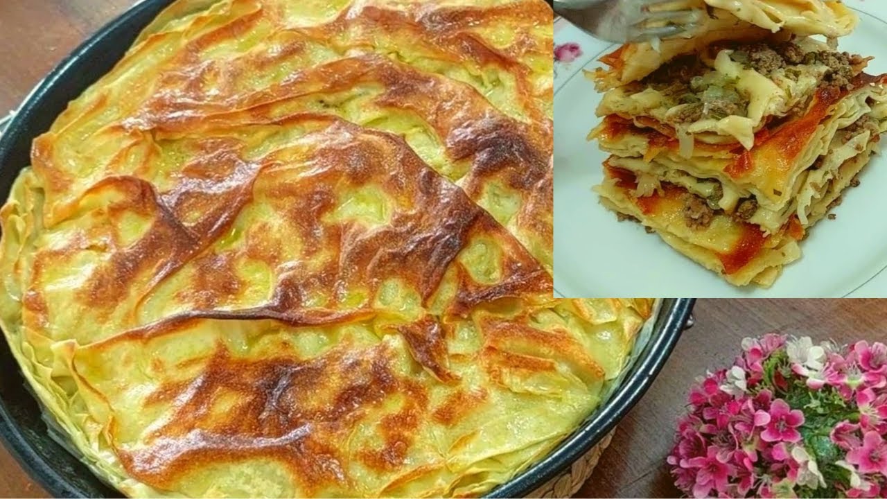 Секрет идеального ВОДНОГО БОРЕКА (ПЕЧЕНЬЕ) в этом рецепте👌😋Как приготовить восхитительную выпечку