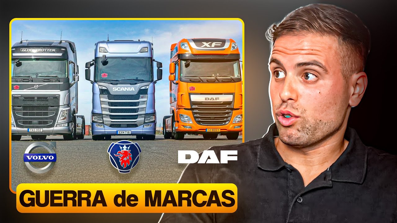 Guerra de marcas: Scania vs Volvo vs DAF