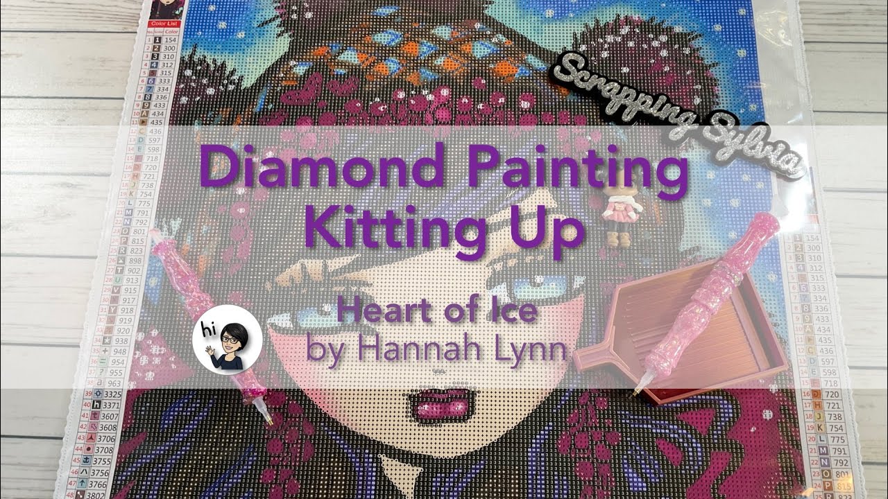 Diamond Painting Kitting Up - Art and Soul - Heart of Ice