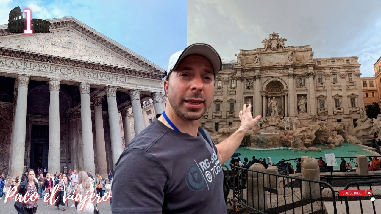 ROMA en 3 DÍAS: Colapso turístico ¿Vale la pena si no se puede ver Fontana di Trevi o Plaza España?