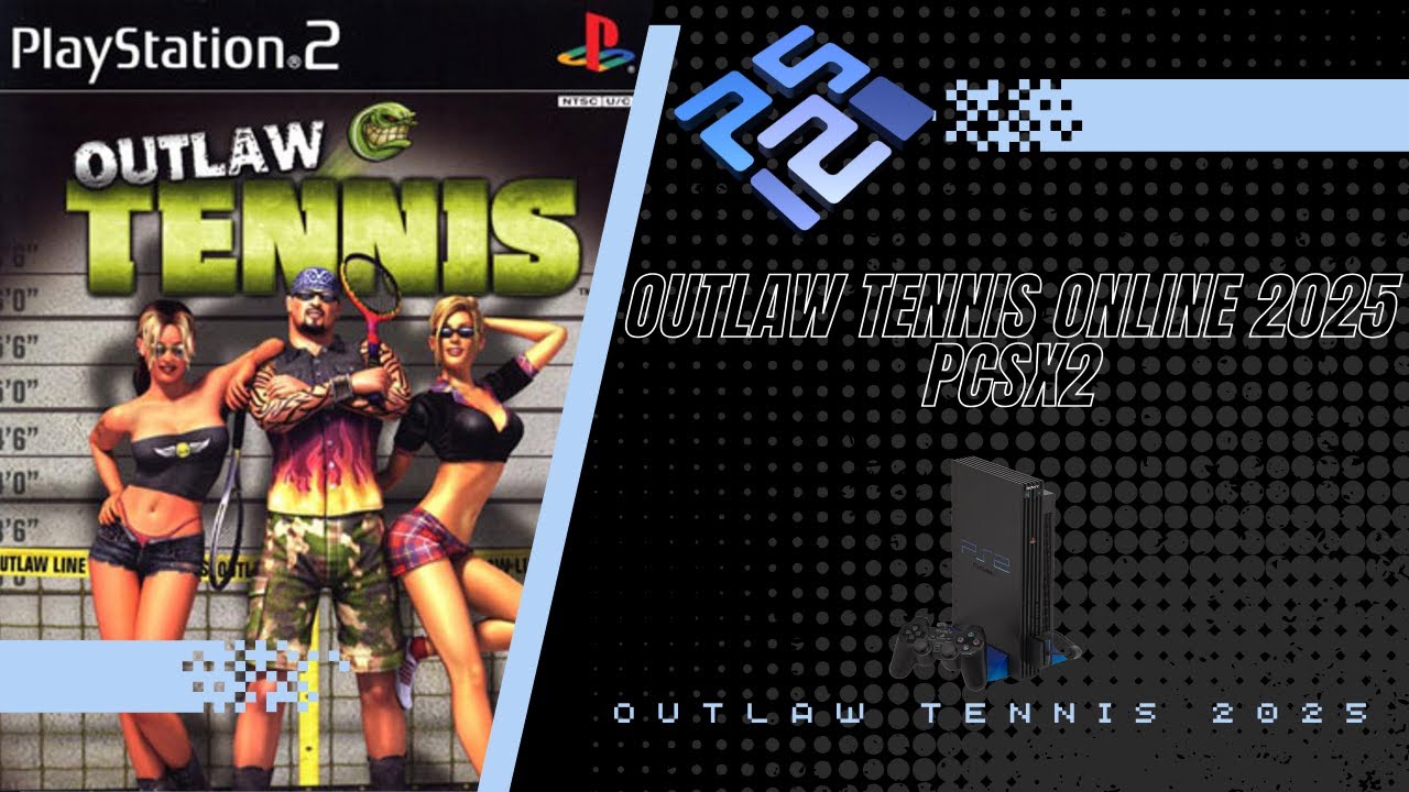 PS2 Outlaw Tennis Back Online 2025 | PCSX2 Gameplay