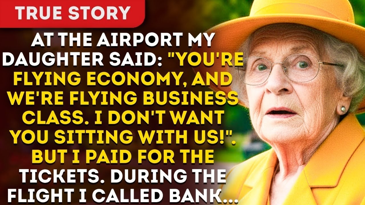 Airline SHOCK My Daughter Said You're Stuck in Economy While We Soar Business Class