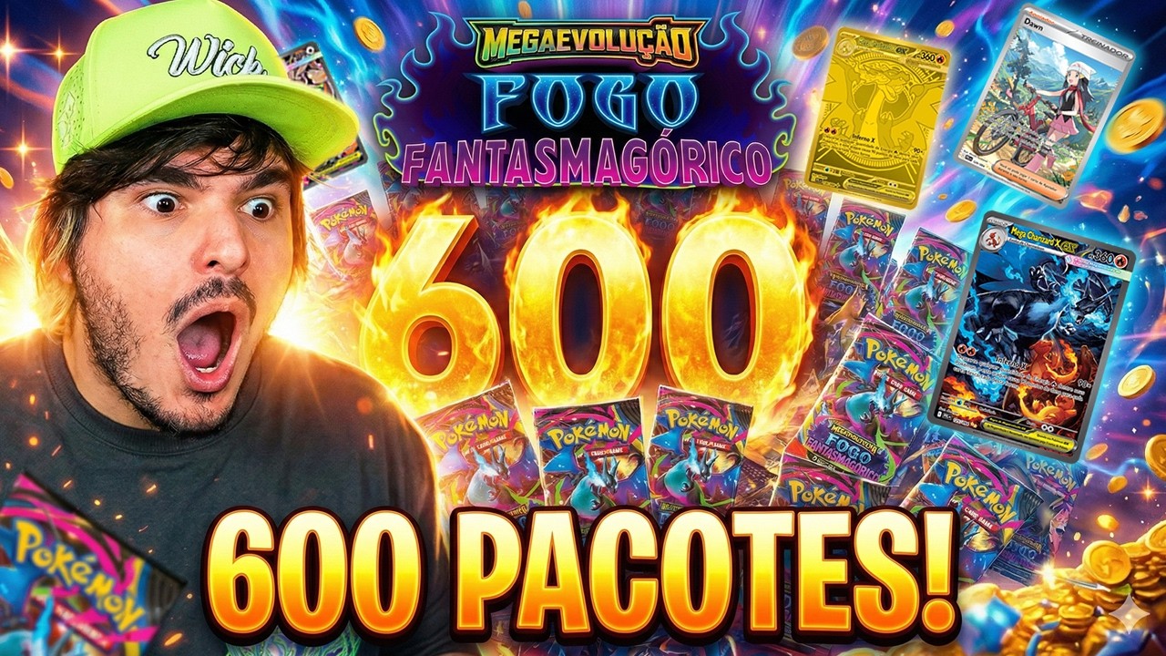 ABRI 600 PACOTES DE FOGO FANTASMAG&Oacute;RICO E O INIMAGIN&Aacute;VEL ACONTECEU...