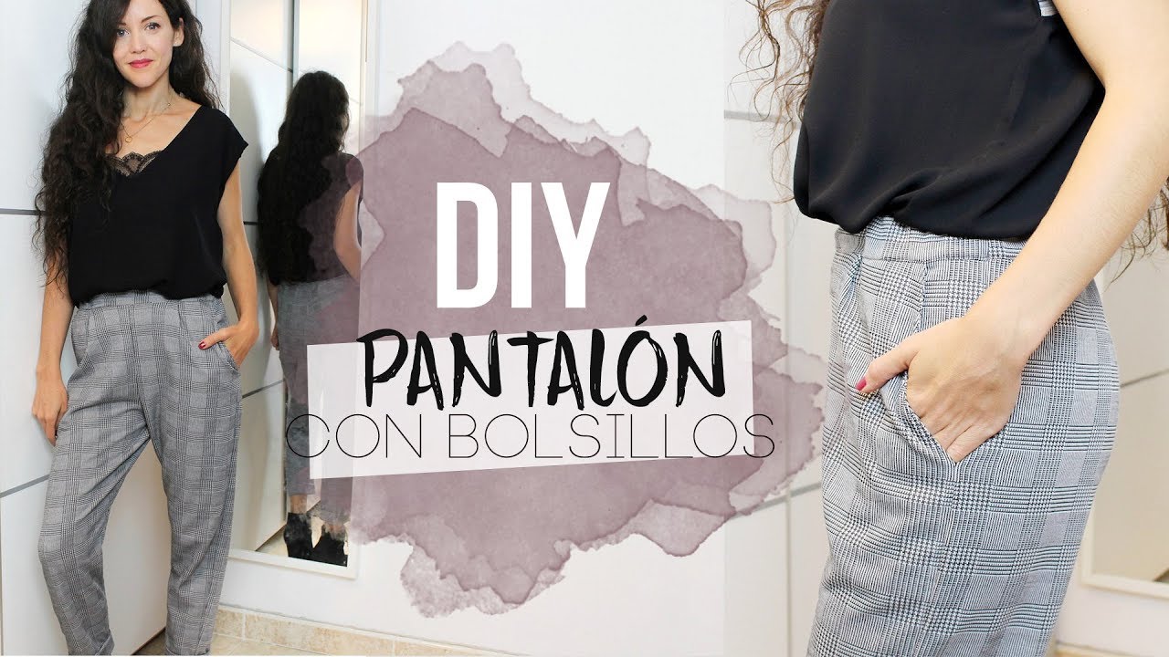 DIY PANTALÓN | Cómo hace un pantalón con BOLSILLOS