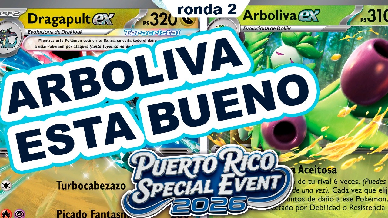 EL DECK de ARBOLIVA EX llega FUERTE ! r2 Special Event 2026 Pokemon TCG