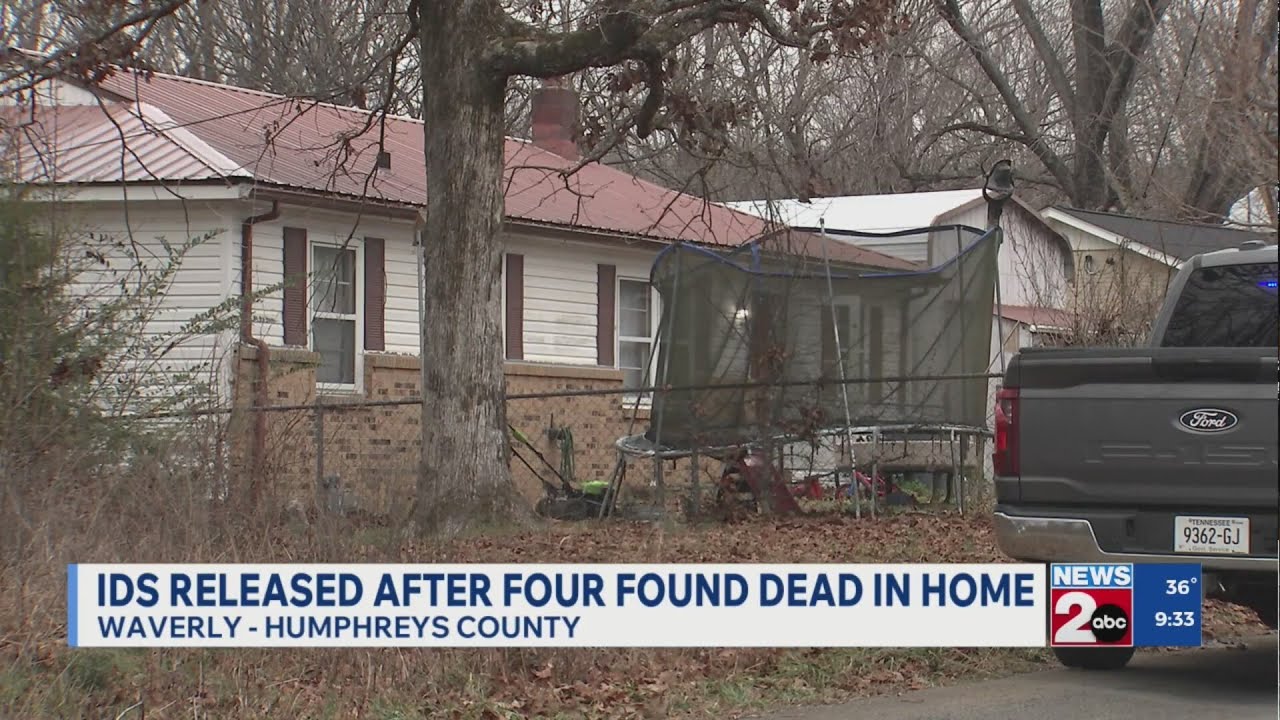 IDs release of 4 victims found dead in Waverly