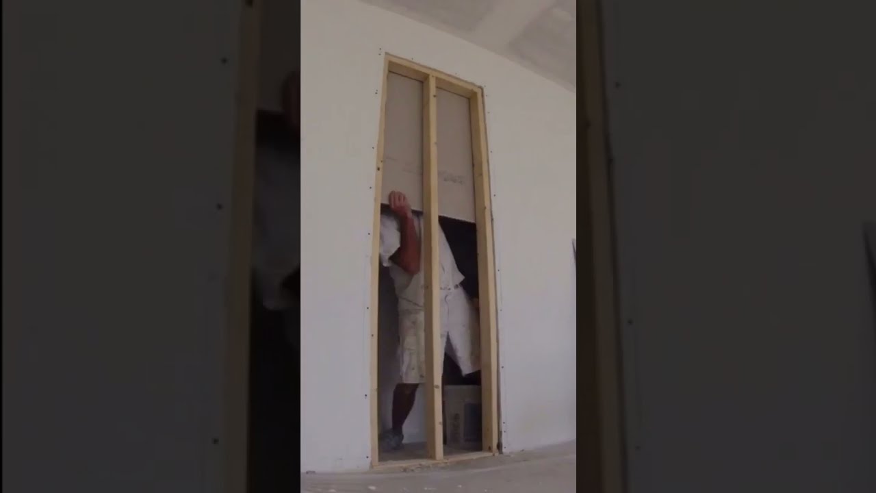 How To Fill In A Door Opening With Drywall