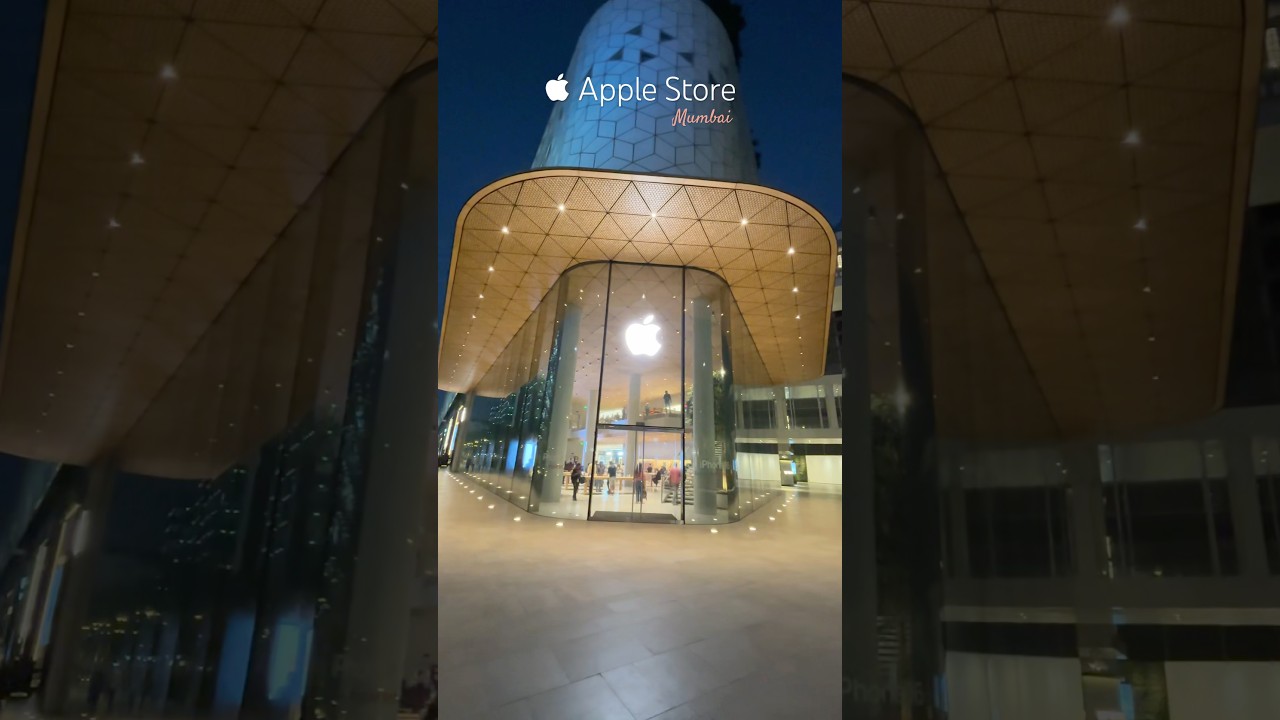 Visited first Apple store of India | Apple Store BKC Mumbai #apple #applestore #iphone #trending