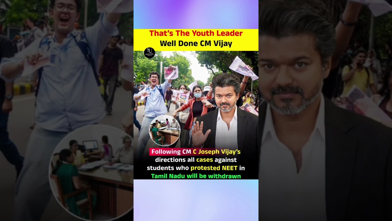 Well Done CM Vijay #thalapathyvijay #trending #ytshorts