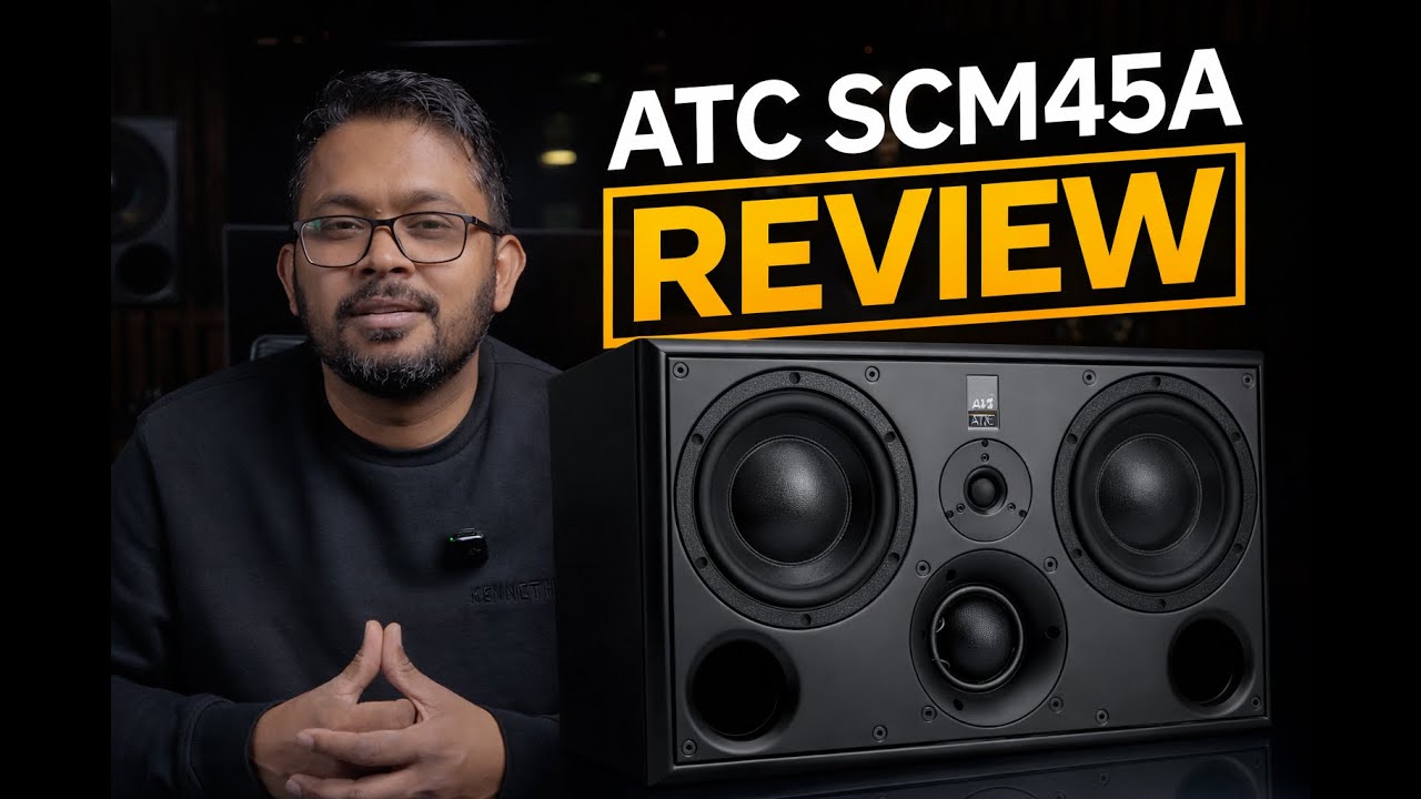 ATC SCM45A Studio Monitor Review – Mixing, Clarity & Real-World Use