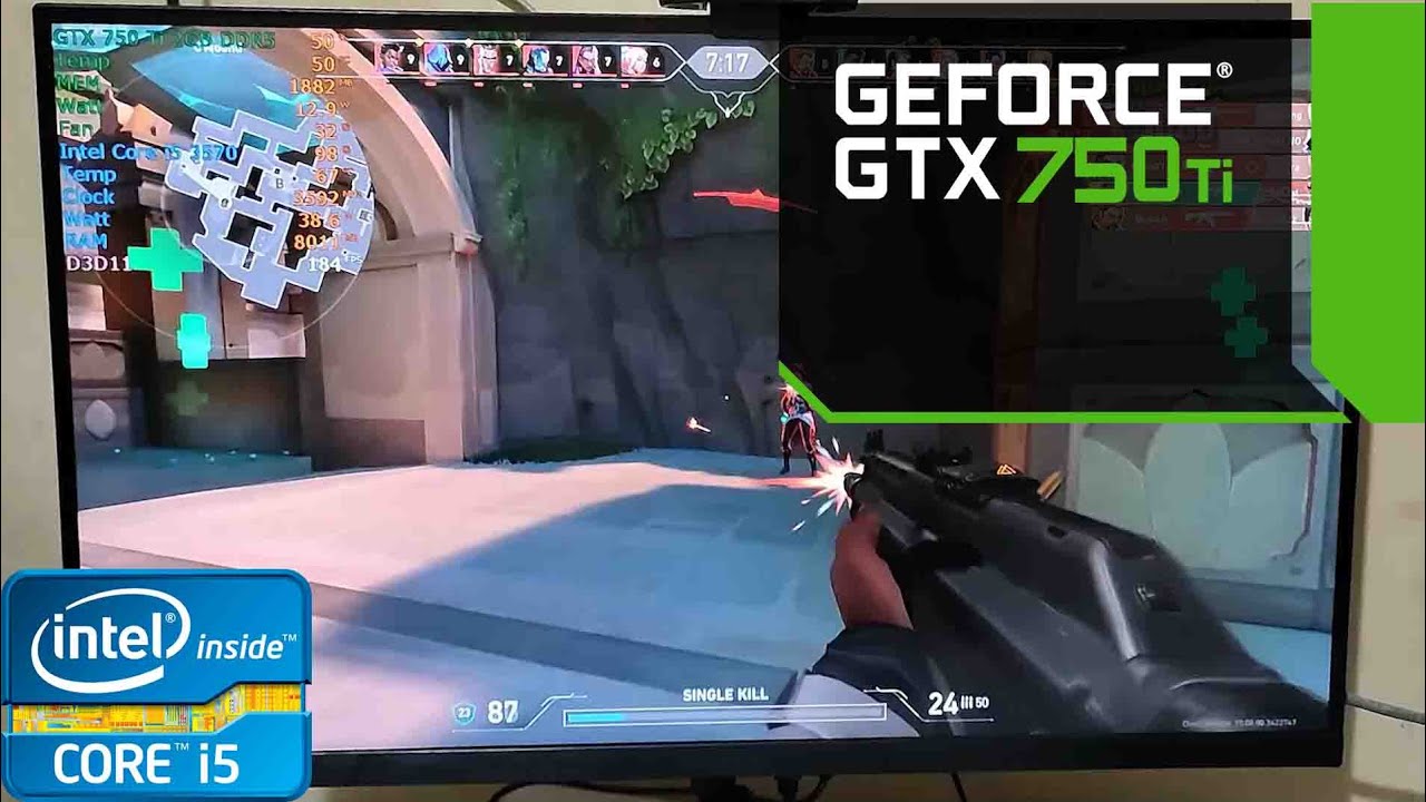 Intel Core i5 3570 GTX 750 Ti 2GB Valorant