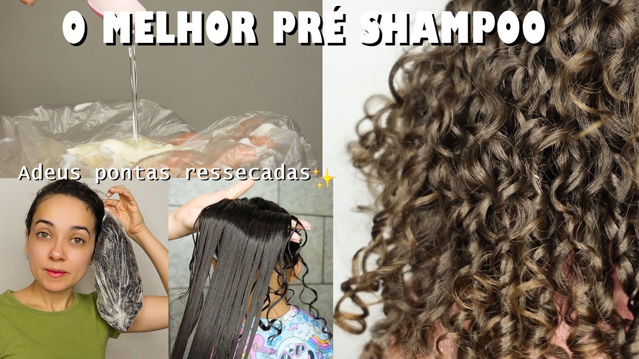 O MELHOR PRÉ SHAMPOO QUE JÁ FIZ - RECUPERA AS PONTAS DO CABELO Oeslanhiny Nunes