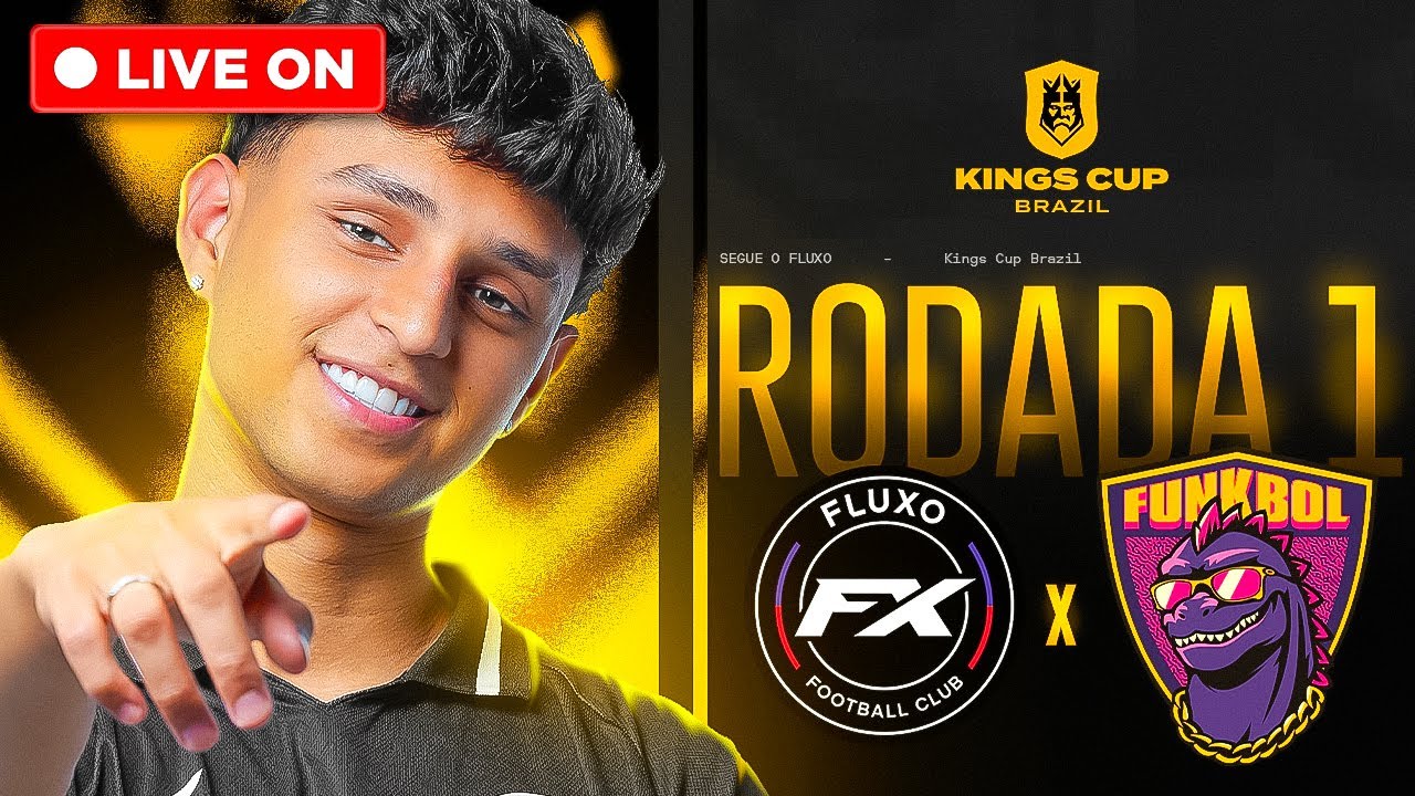 LIVE ON 🔴 KINGS CUP BR - FLUXO X FUNKBOL 💜