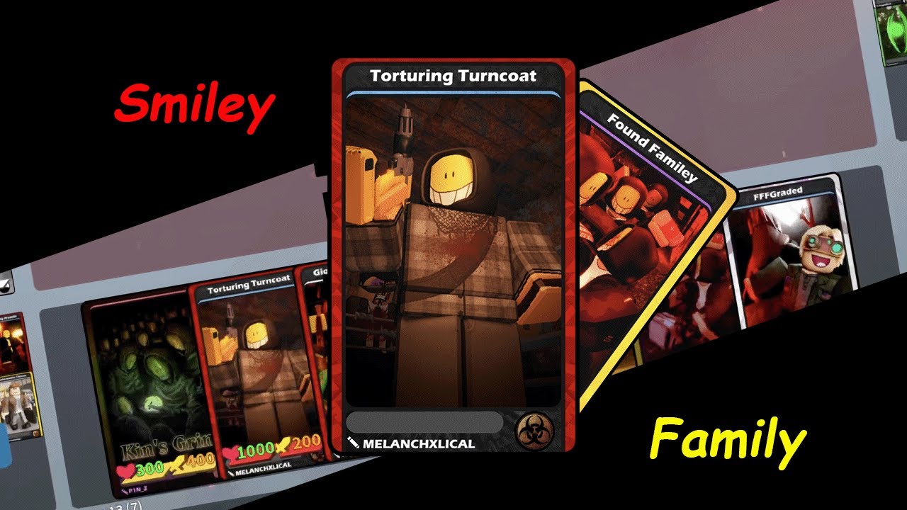 And very normal Smiley deck (Blox Card)