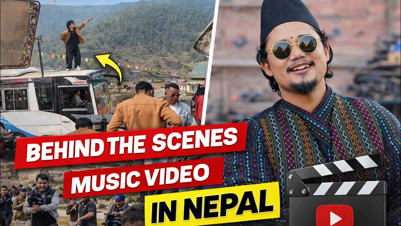 KANCHHI KATHMANDU MA || My Latest Song SHOOT IN NEPAL || BEHIND THE SCENES😍🔥