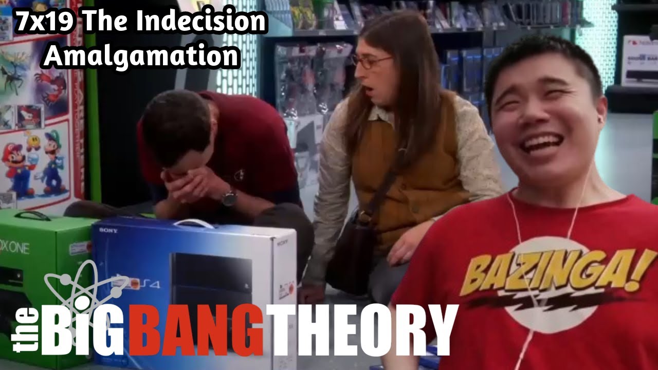 Console War in Sheldon's Head! The Big Bang Theory 7x19- The Indecision Amalgamation Reaction!