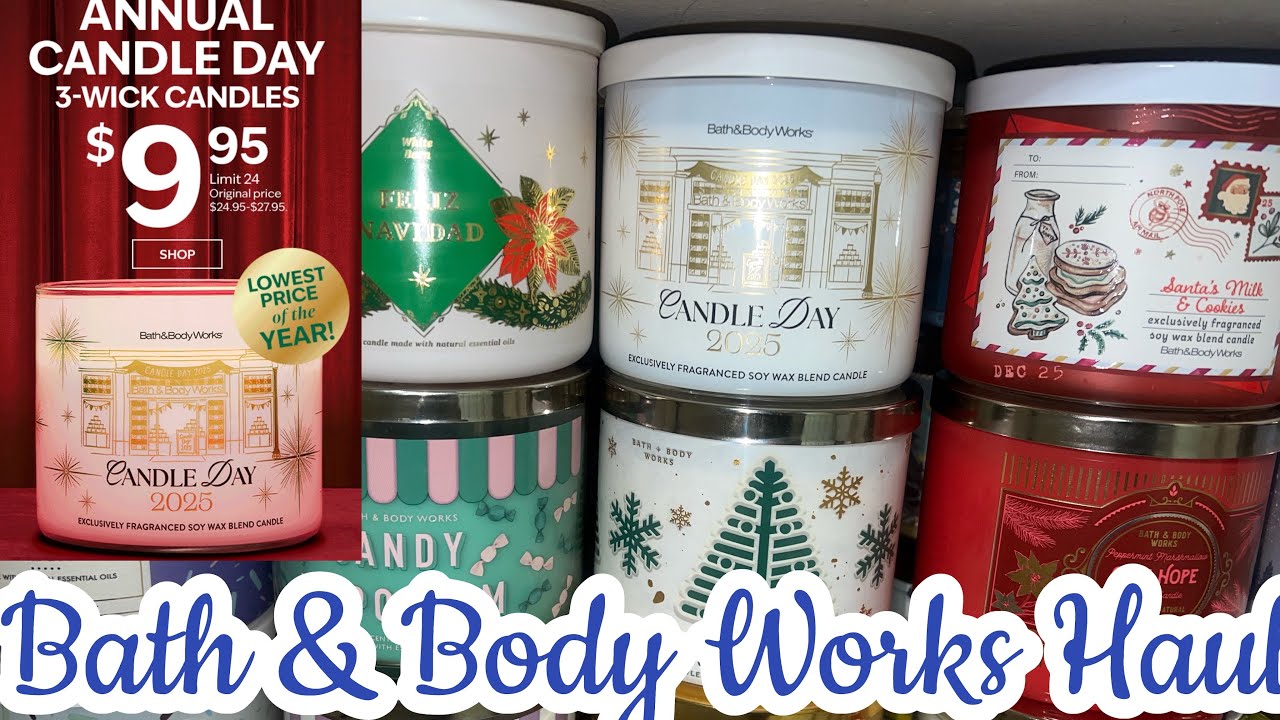 Bath & Body Works Candle Day Haul + Last of my Candle Collection