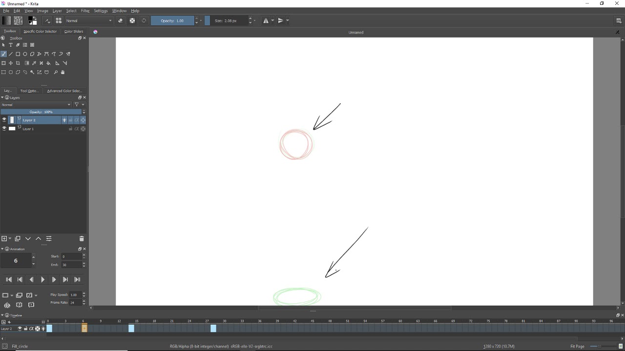 Учебное пособие по анимации Krita — Часть 1: Начало работы!