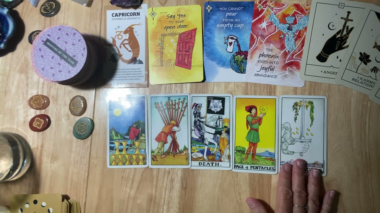 CAPRICORN~THEY'RE COMING FREE N INSPIRED !  THEY PART WAYS With A Karmic !
