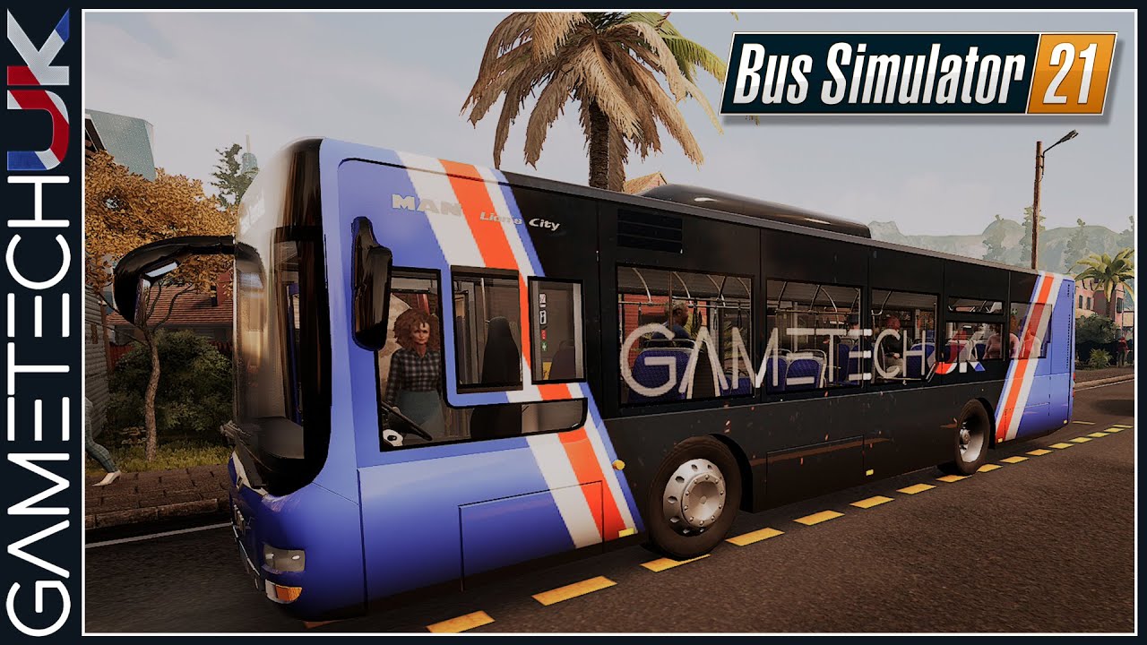 Bus Simulator 21 - GametechUK livery now in the base game! (Xbox/PS/PC)