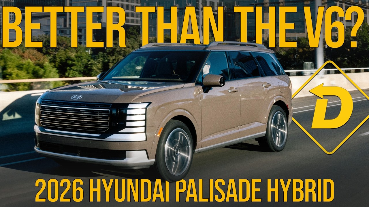 Hyundai Palisade Hybrid 2026 года выпуска: повышенная эффективность и мощность #автомобиль