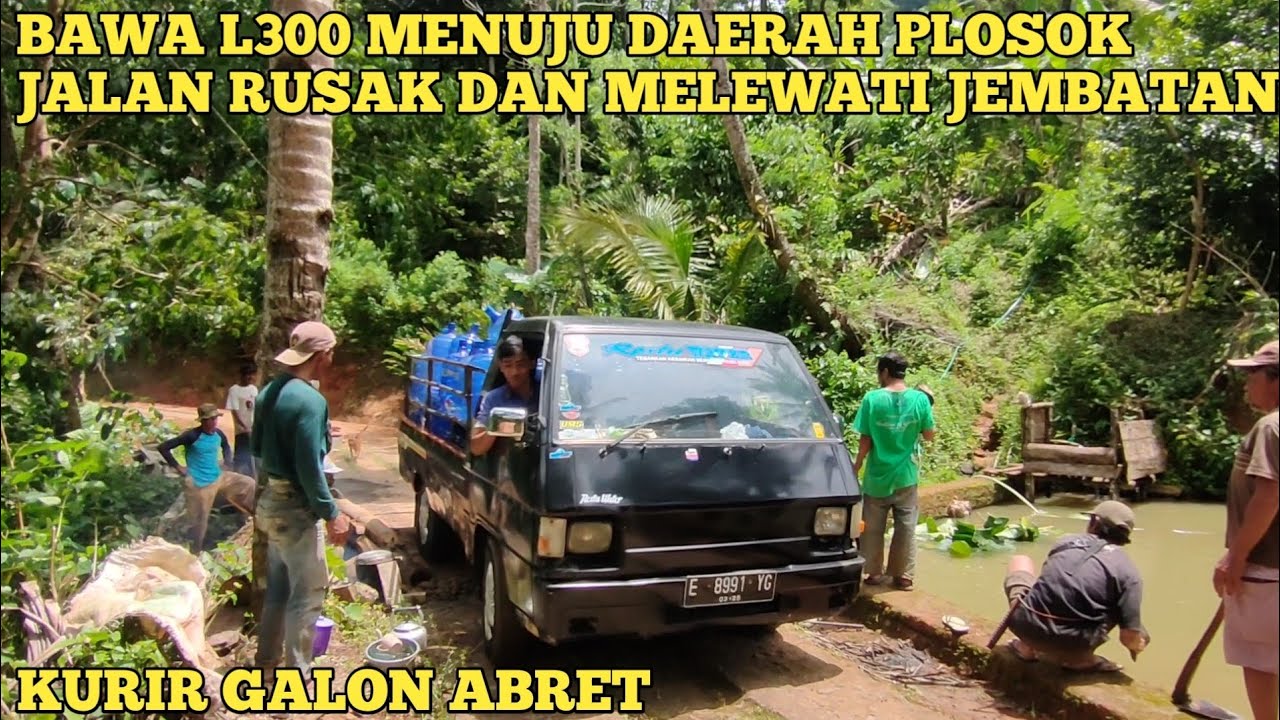 L300 TRIF KALI INI NGANTAR GALON KE DAERAH PELOSOK 