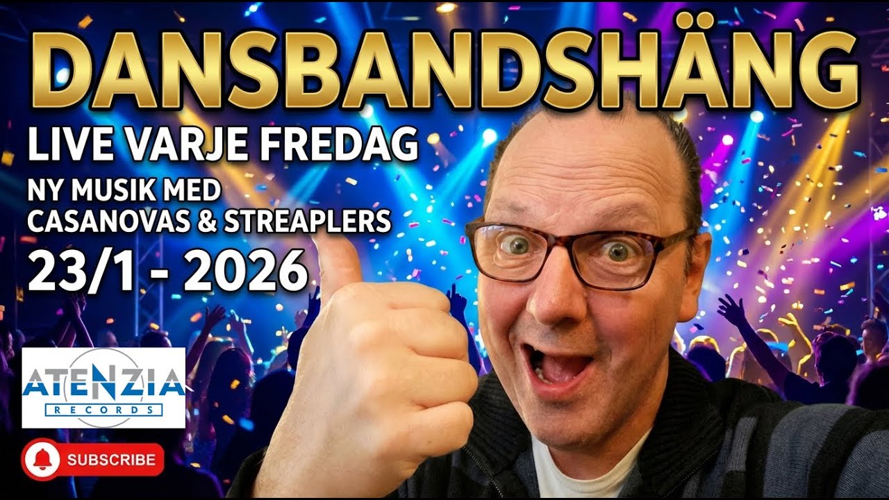 Casanovas & Streaplers släppfest i Dansbandshäng – kaffeöverdos, önskeregn & nya singlar ☕🎶