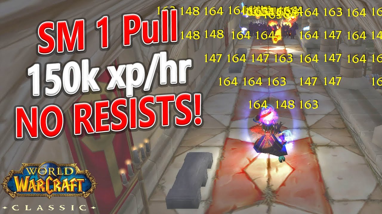 WoW Classic - Новый Мета SM 1 Pull!! 195 мобов за 15 минут!
