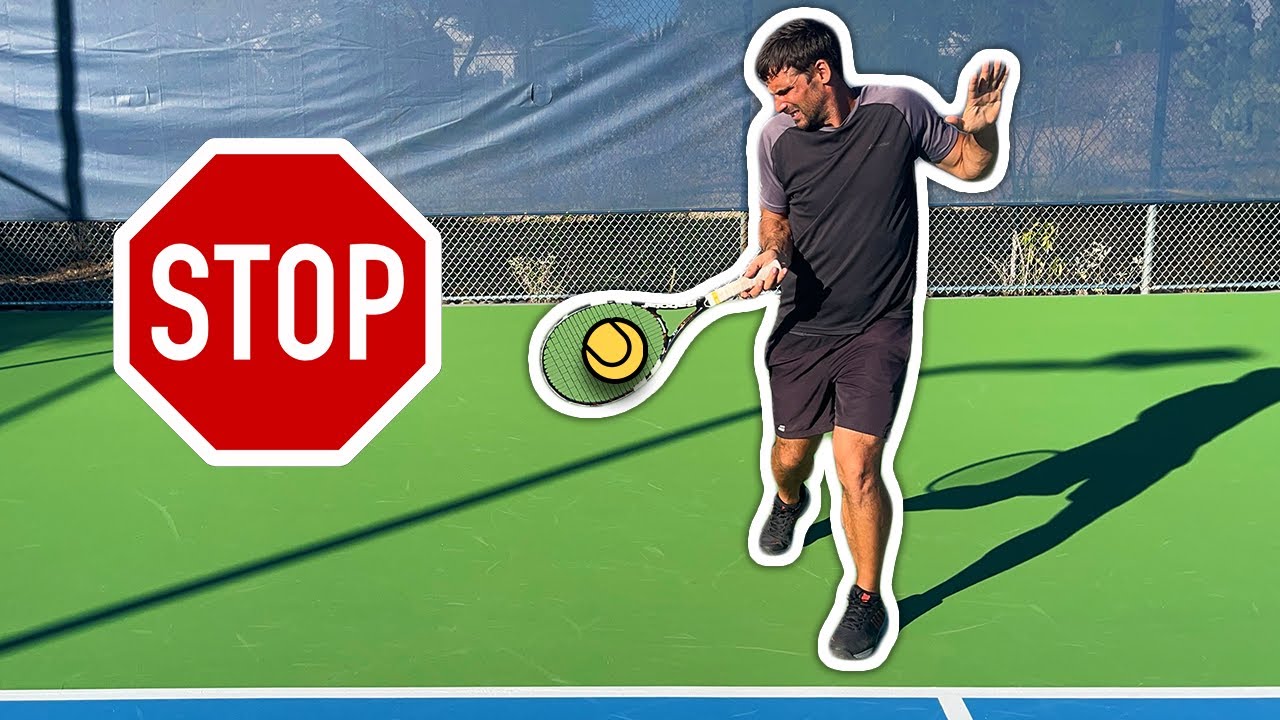 How To Stop Getting Jammed On Your Forehand [ 3 Steps ]