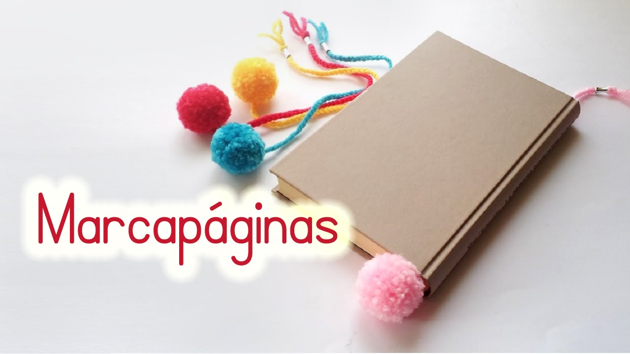 Manualidades: MARCAPÁGINAS POMPÓN - Innova Manualidades