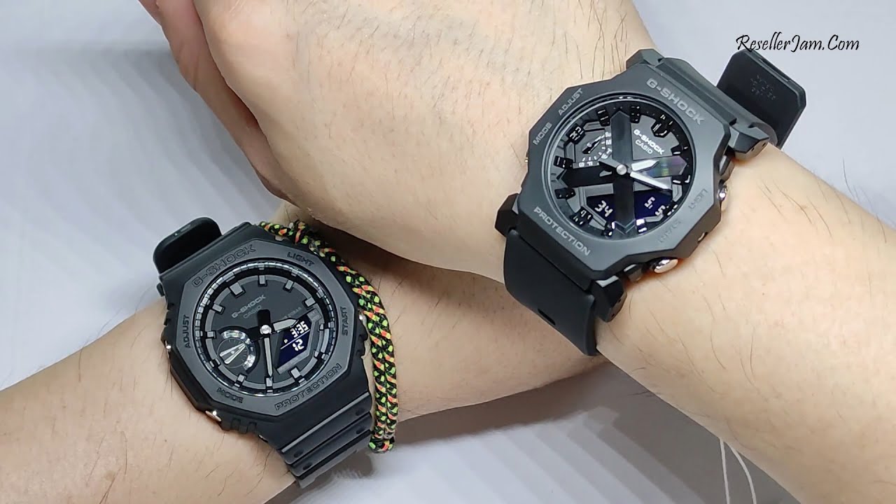 Casio G-Shock GA-2100-1A1 vs Casio G-Shock GA-2300-1A
